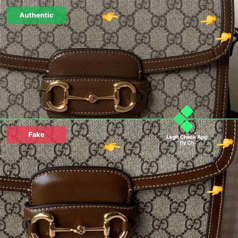 gucci horsebit fake vs real|gucci bag counterfeit.